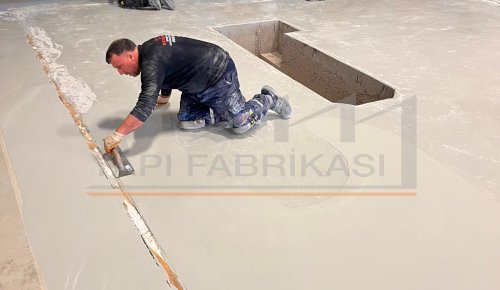 Titreşim Önleyici Hassas Makine Temeli İmalatı | Alpata Havacılık Dik Torna Tezgahı (Görsel 4)