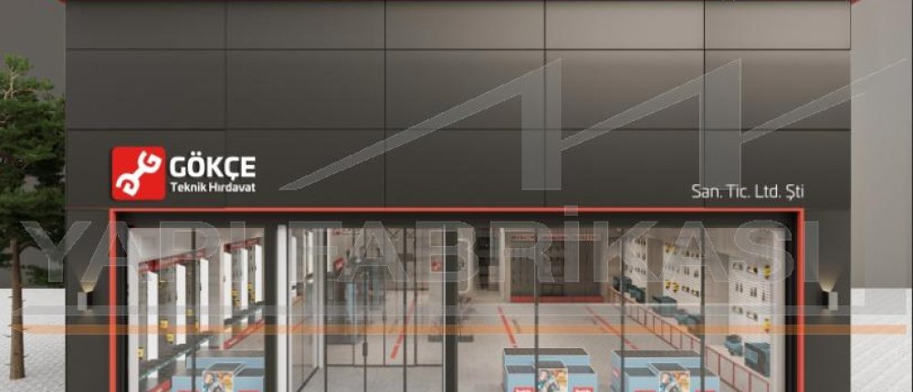 Gökçe Teknik Hırdavat Mağazası — Eskişehir İç Mimari Projesi